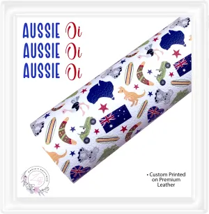 ⋅ Aussie Icons ⋅ Custom Vegan Faux Leather ⋅