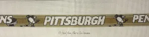* CBK Needlepoint 124 Pittsburgh Penguins Belt