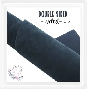 ⋅  Double-Sided Velvet  ⋅  PEACOCK ⋅ 0.88mm  ⋅