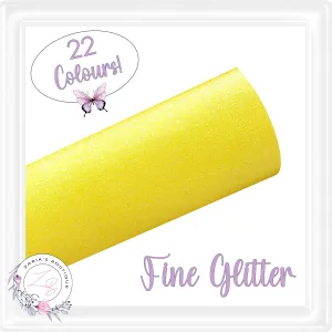 • Fine Glitter • Pineapple Yellow •
