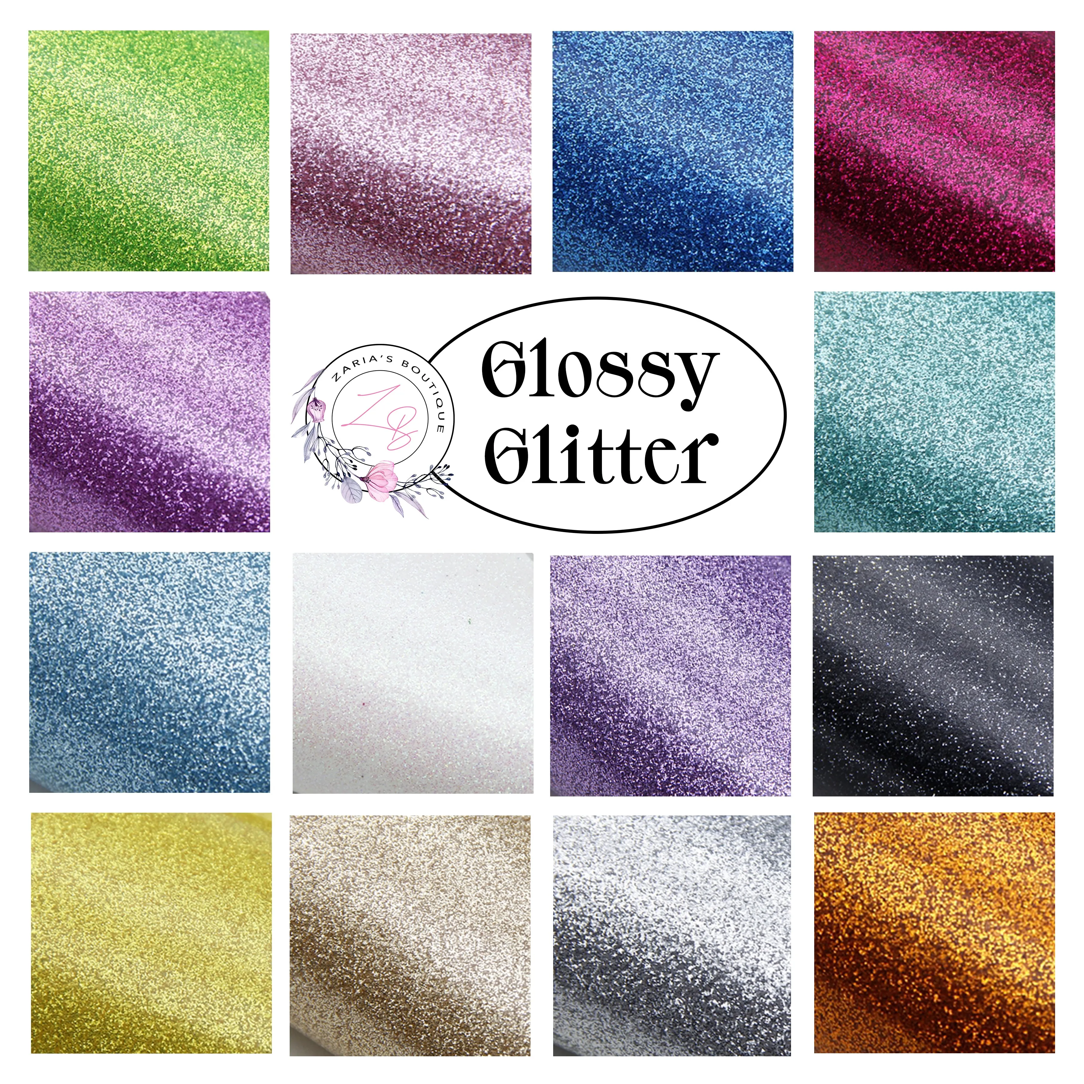 ⋅ Smooth Glossy Glitter ⋅ 15 Colours ⋅ 0.50mm ⋅