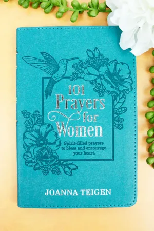 101 Prayers For Women LuxLeather Book