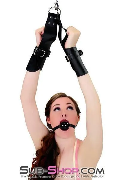 1401DL      Lightweight Wrist Suspension Cuffs - LAST CHANCE - Final Closeout!