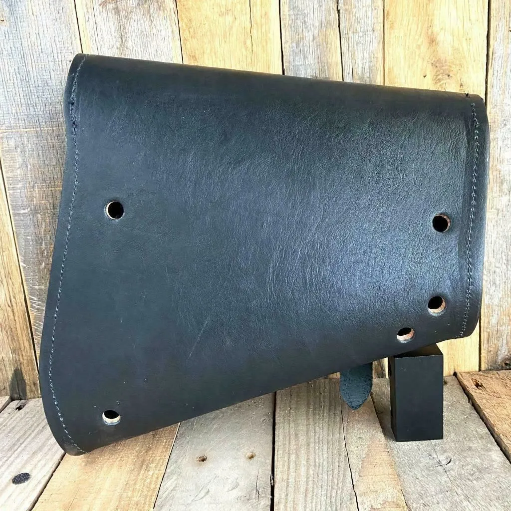 2018-23 Indian Scout Bobber Saddle Bag With Mounting Hardware Black Leather
