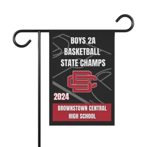 2024 Brownstown State Champs Garden Flag Garden Banner