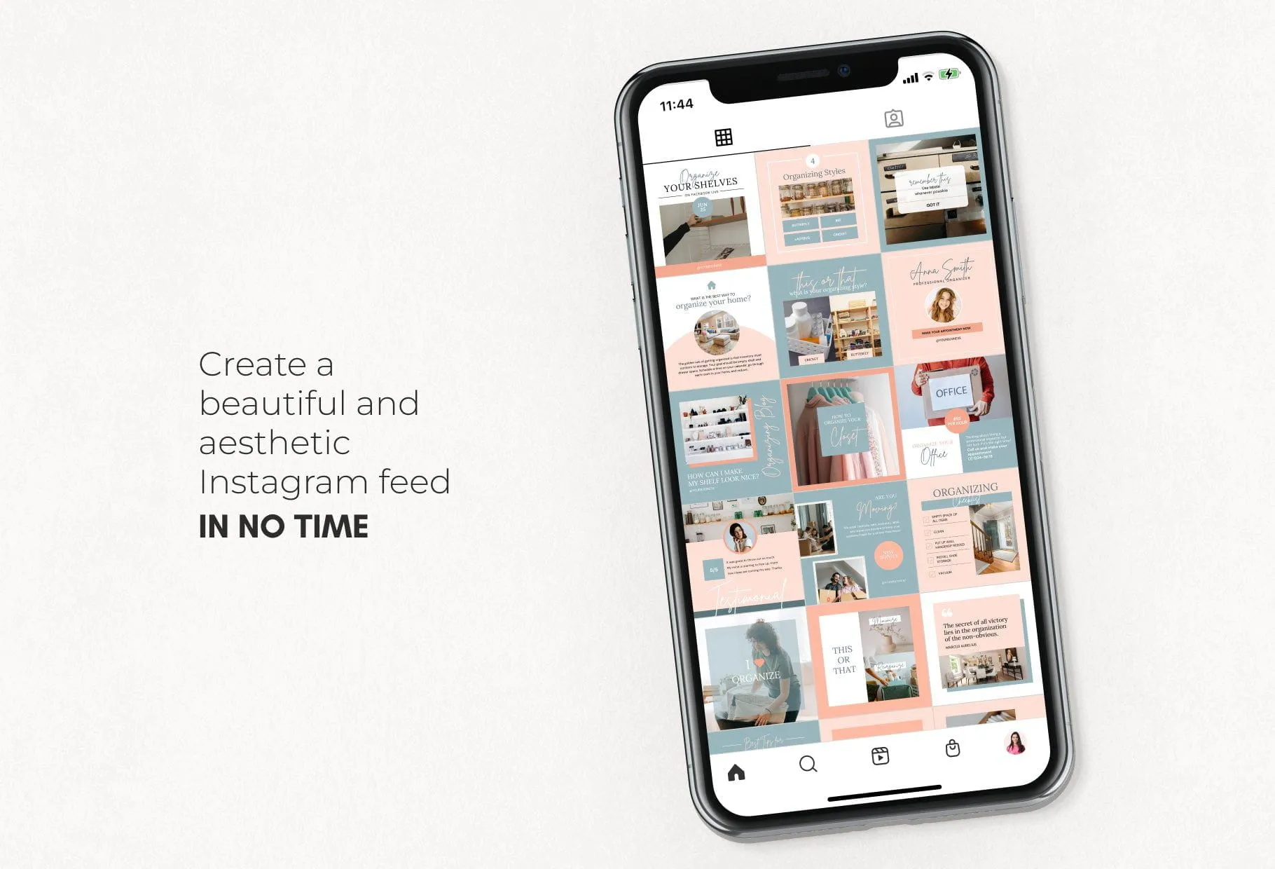 30 Home Organization Instagram Post Canva Templates