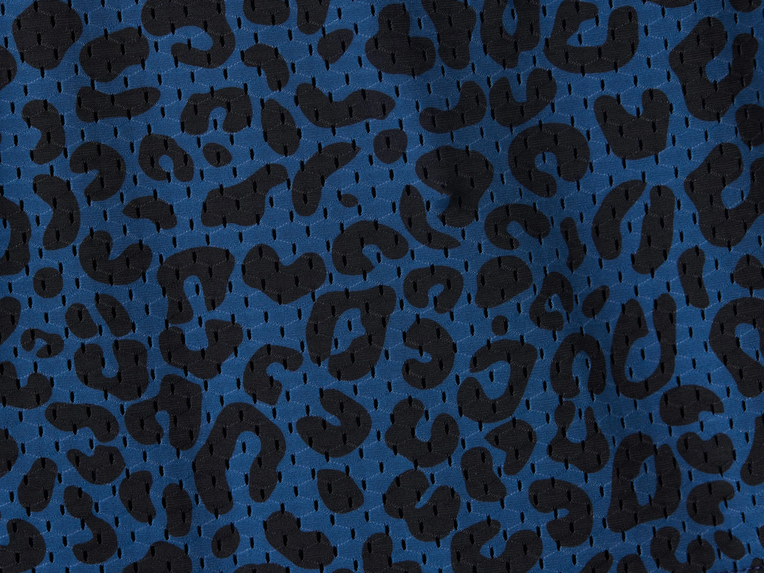 4" Pocket Lounge Short ~ Midnight Leopard