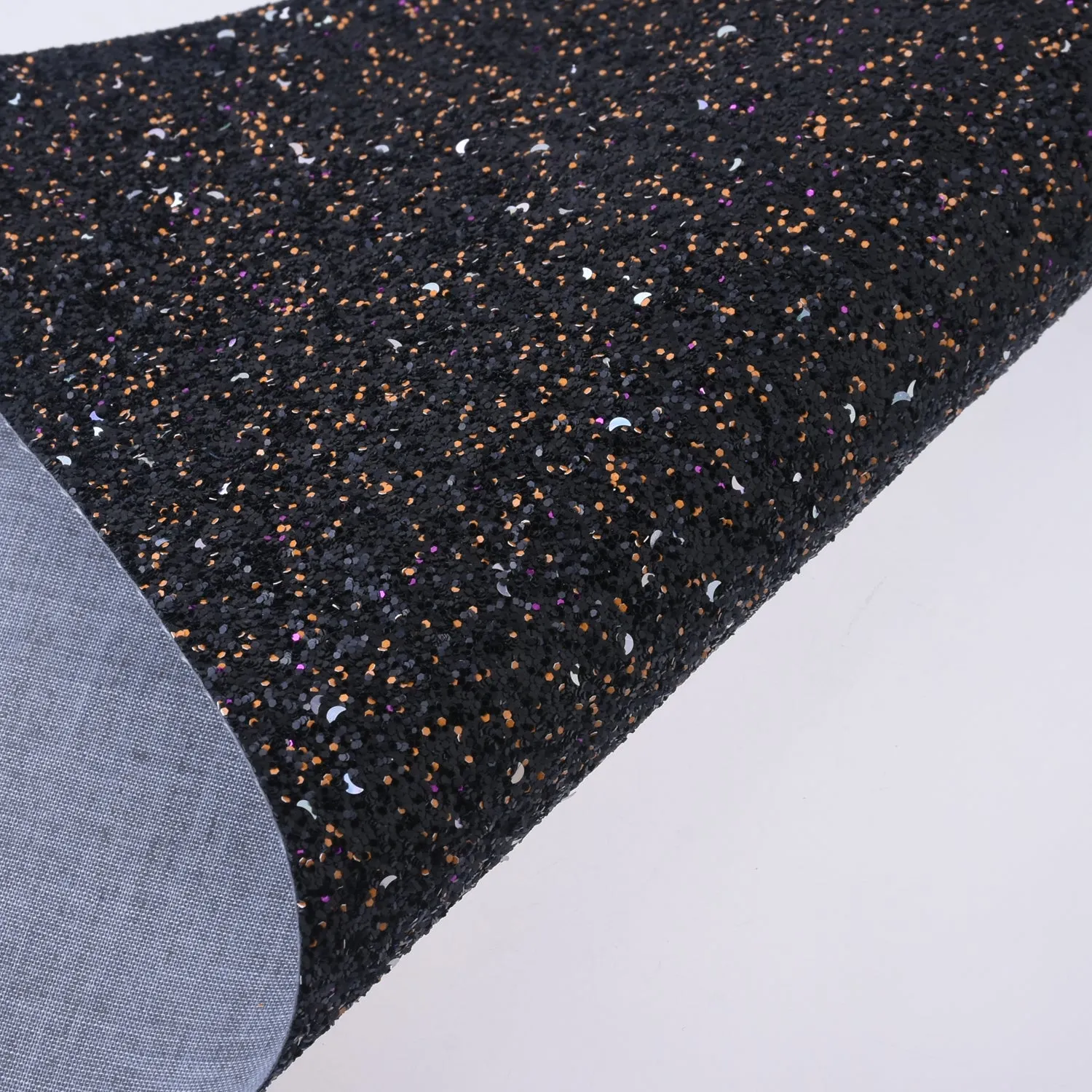8*12" Special Glitter Faux vegan fake Leather sheets Glitter PU fabric Hair Bow Material 1pcs 102634