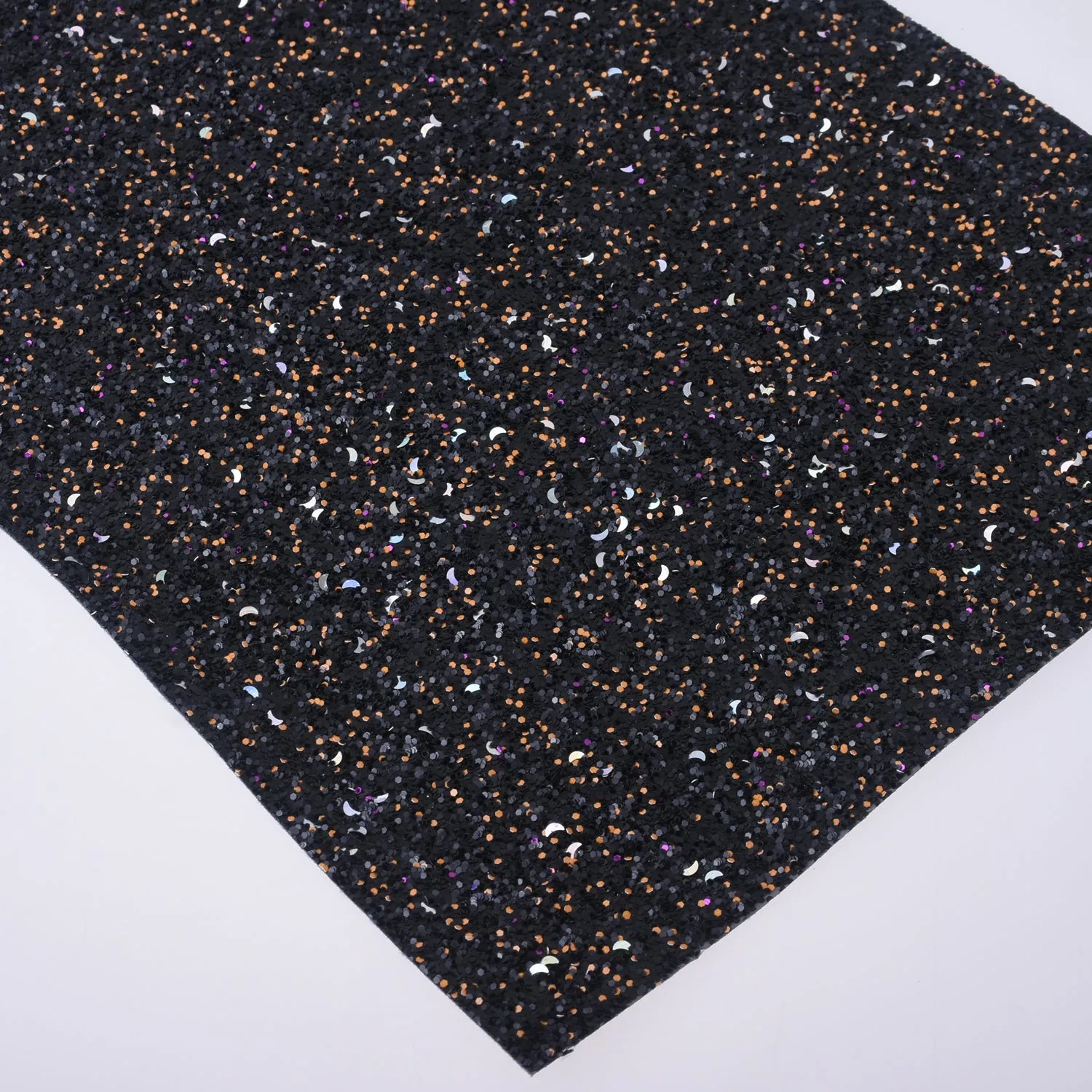 8*12" Special Glitter Faux vegan fake Leather sheets Glitter PU fabric Hair Bow Material 1pcs 102634