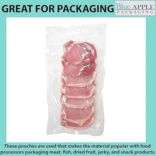 8X10 inches Vacuum Seal Bags for Food Packaging 3 Mil Co-Extruded