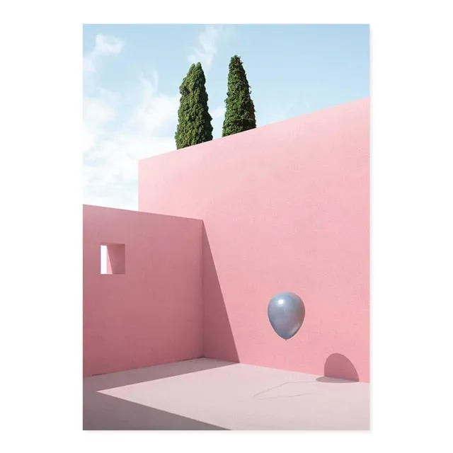 Abstract Still Life Modern Building