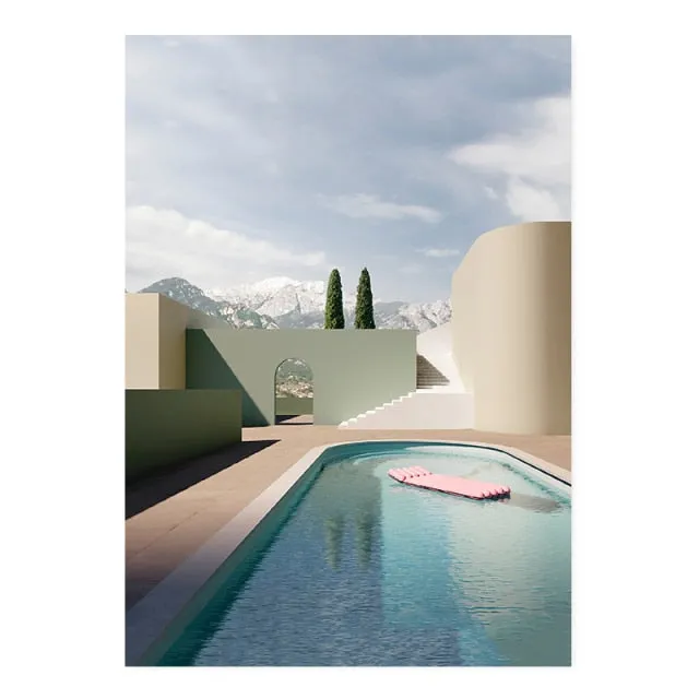 Abstract Still Life Modern Building