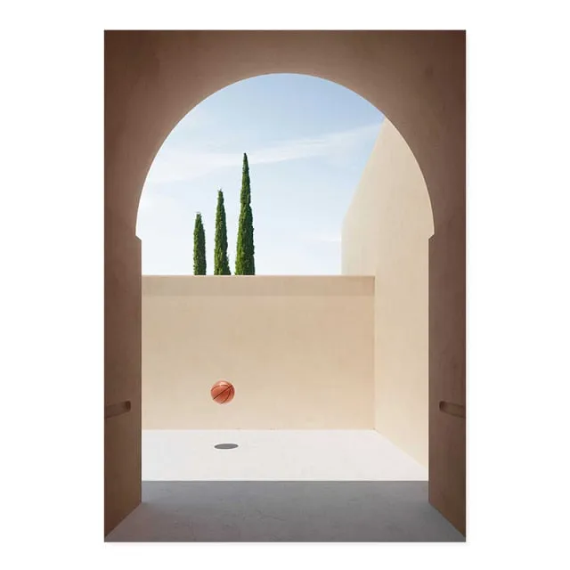 Abstract Still Life Modern Building