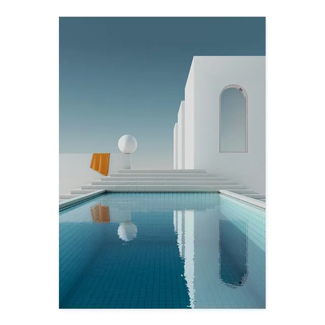 Abstract Still Life Modern Building