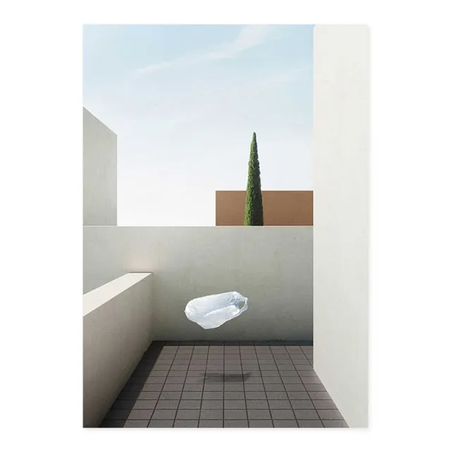Abstract Still Life Modern Building