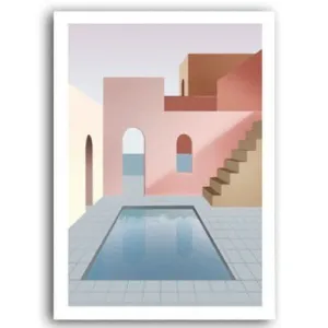 Abstract Still Life Scandinavia Geometric Wall Art