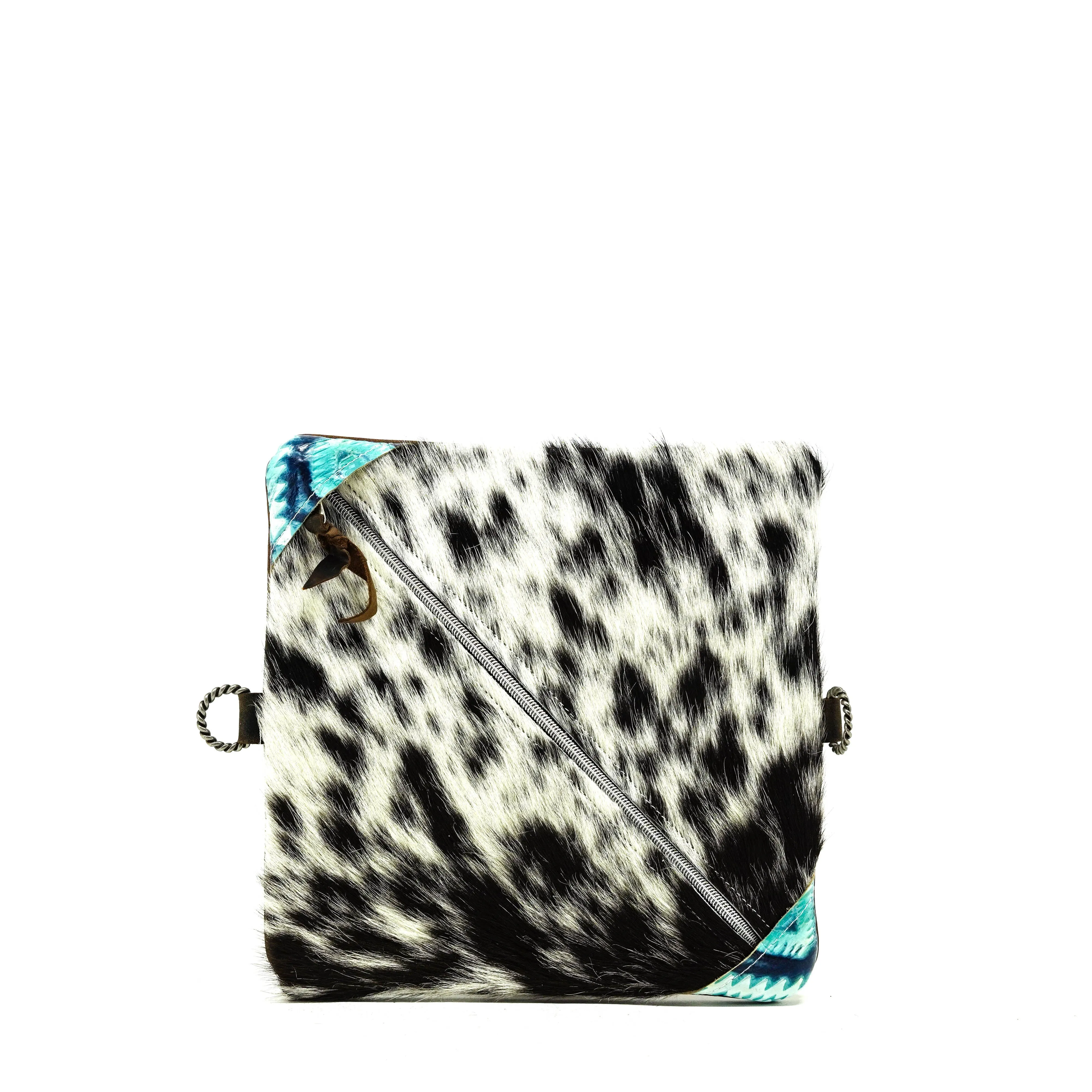 Accessory Bag - Black & White w/ Glacier Park Aztec