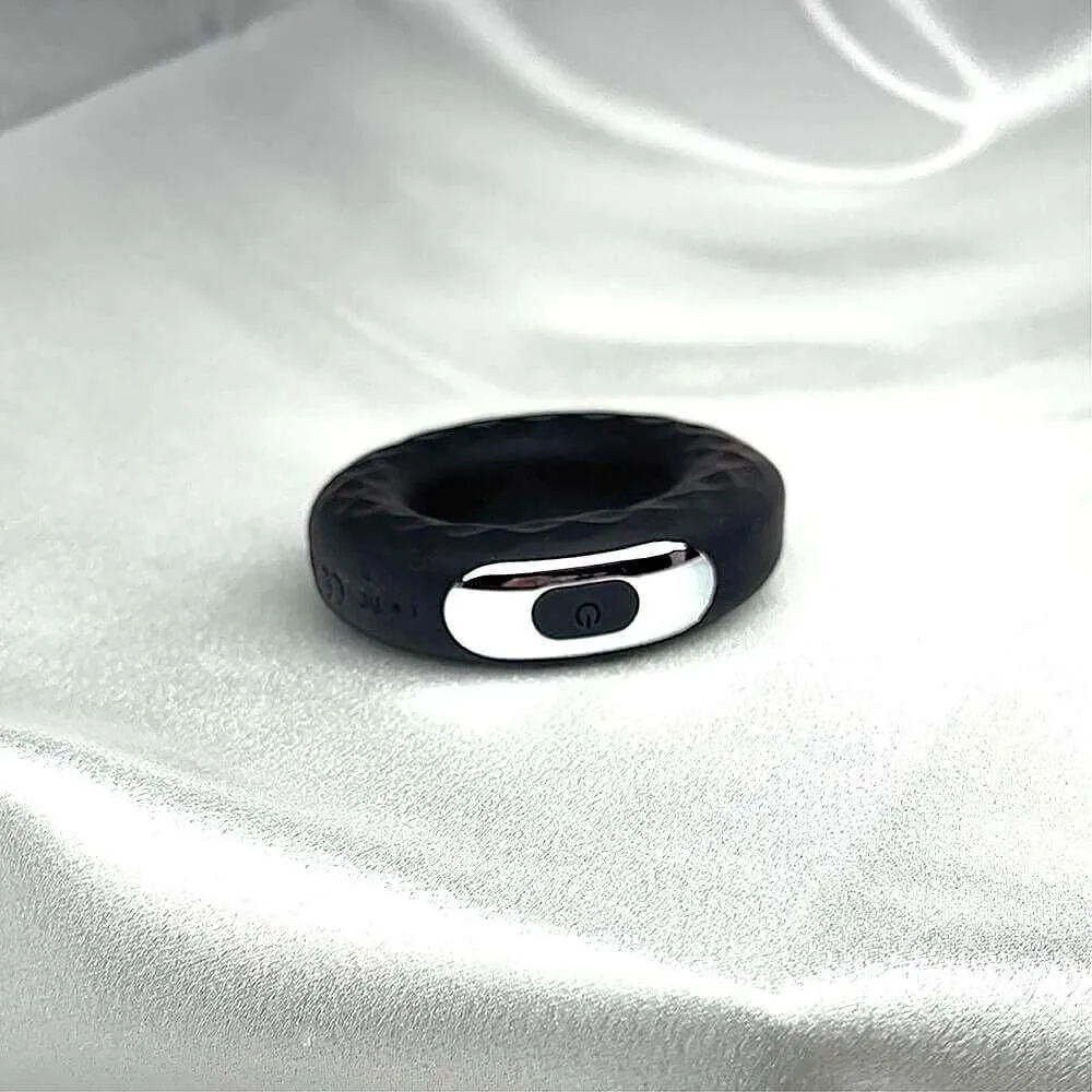 AdultLuxe 10 Mode Ejaculation Delay Rechargeable Vibrating Cock Ring