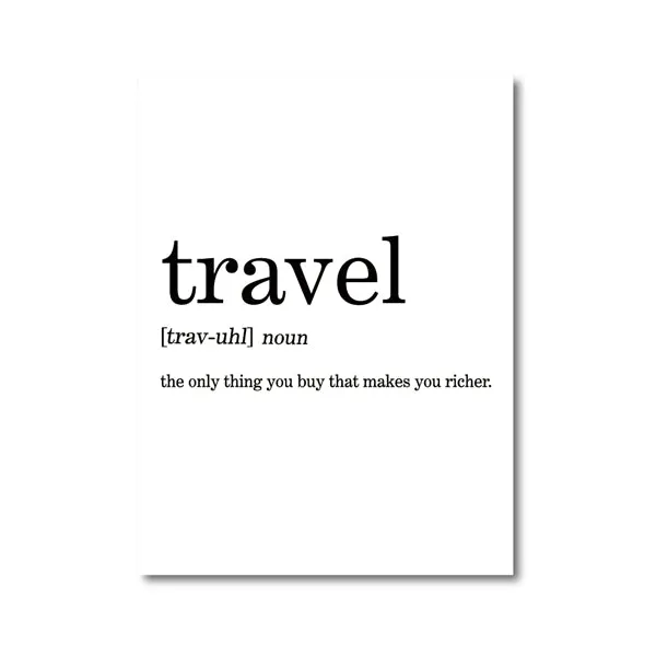 Airport Board Destination Wall Art