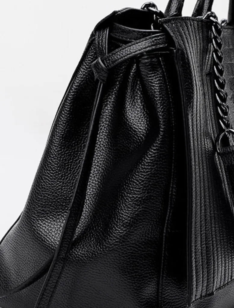 Alise Tote Bag - Black