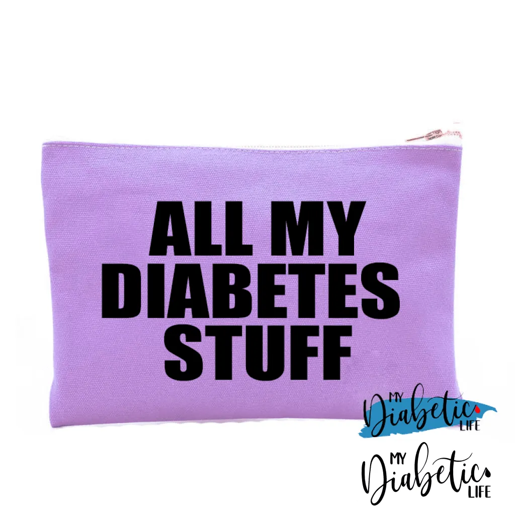All my diabetes stuff - Carry all diabetic storage bag