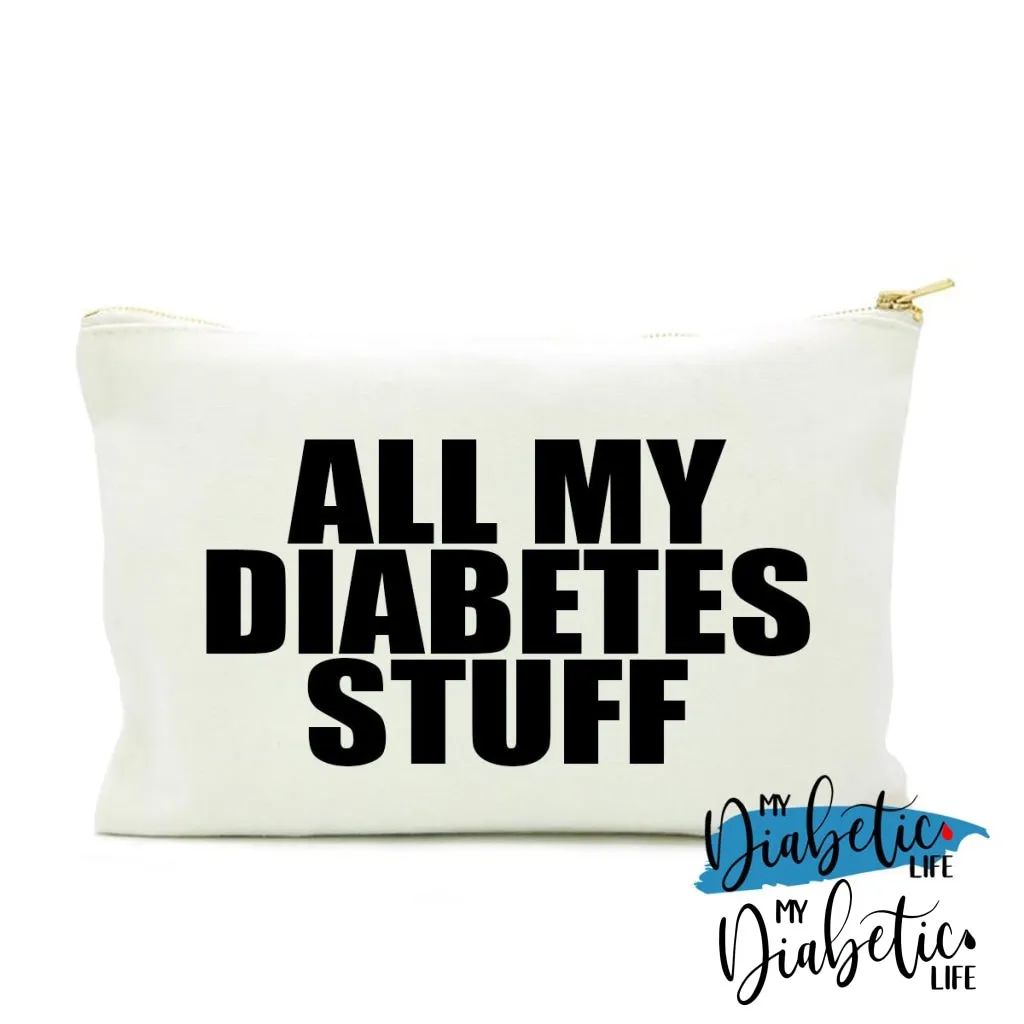 All my diabetes stuff - Carry all diabetic storage bag