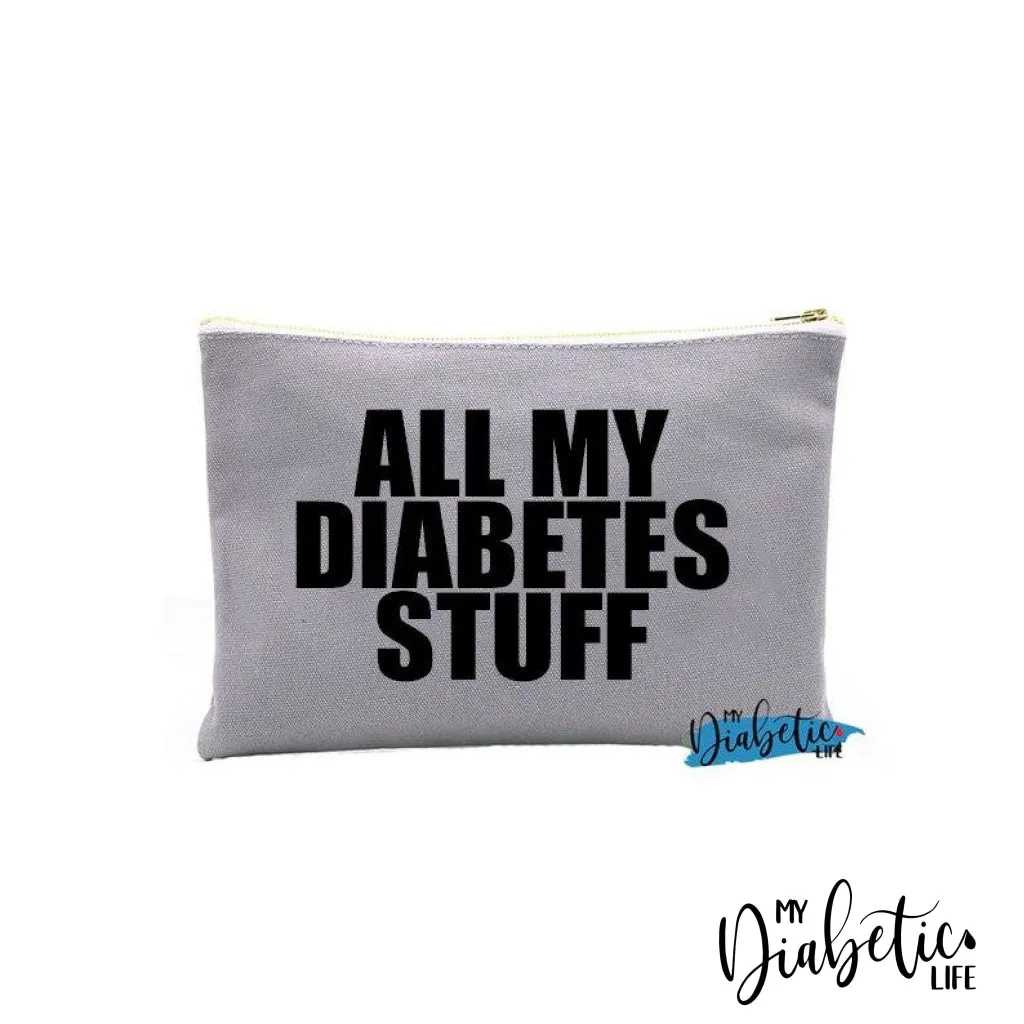 All my diabetes stuff - Carry all diabetic storage bag