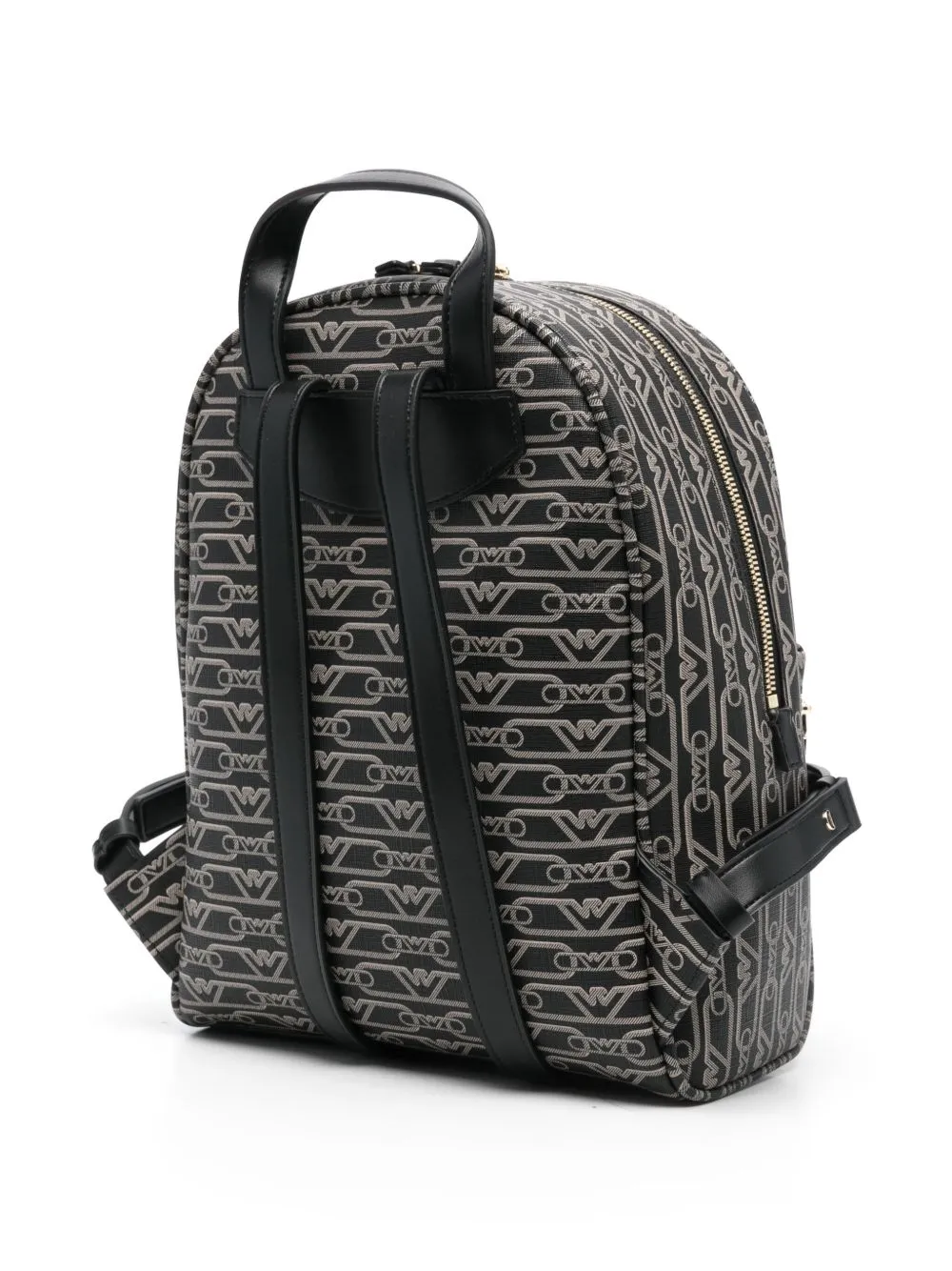 Allover logo backpack