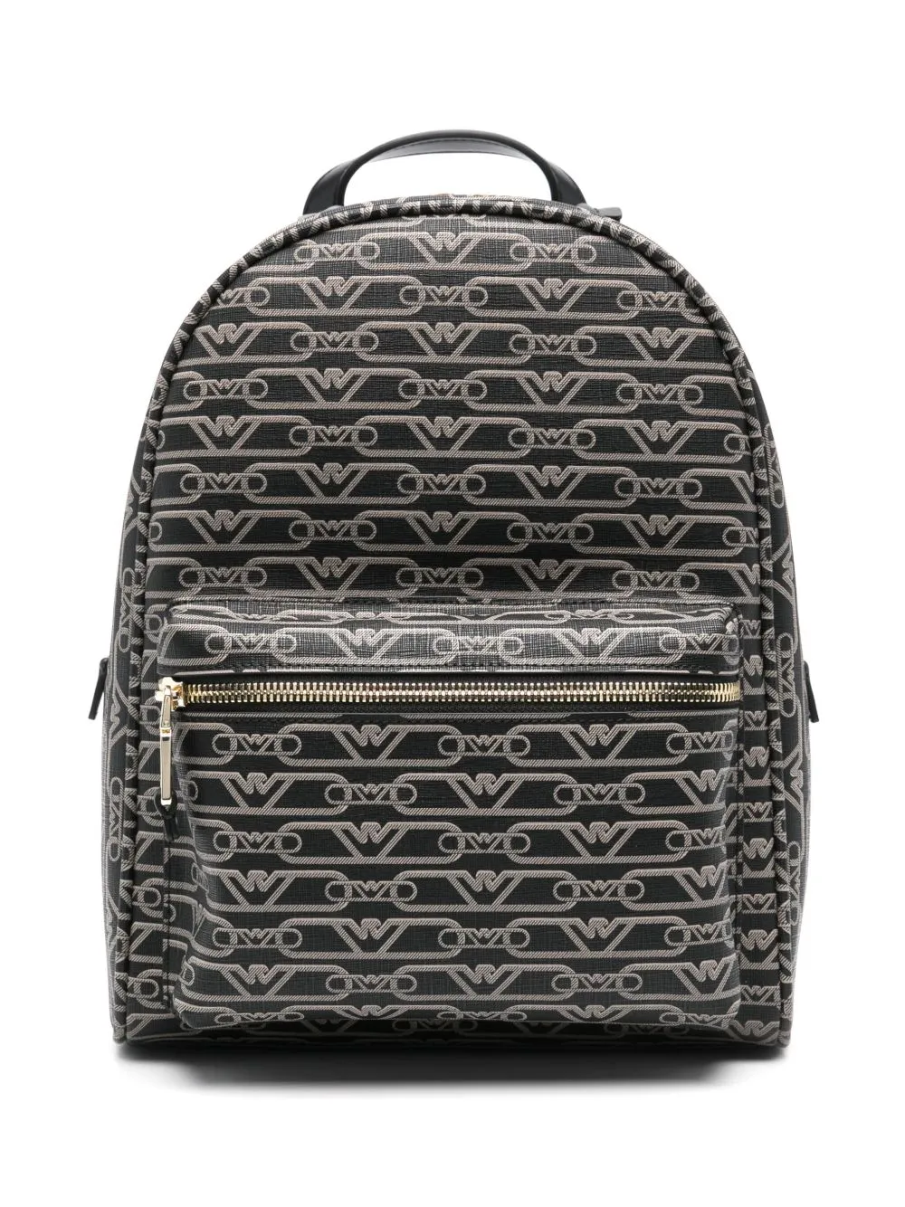 Allover logo backpack