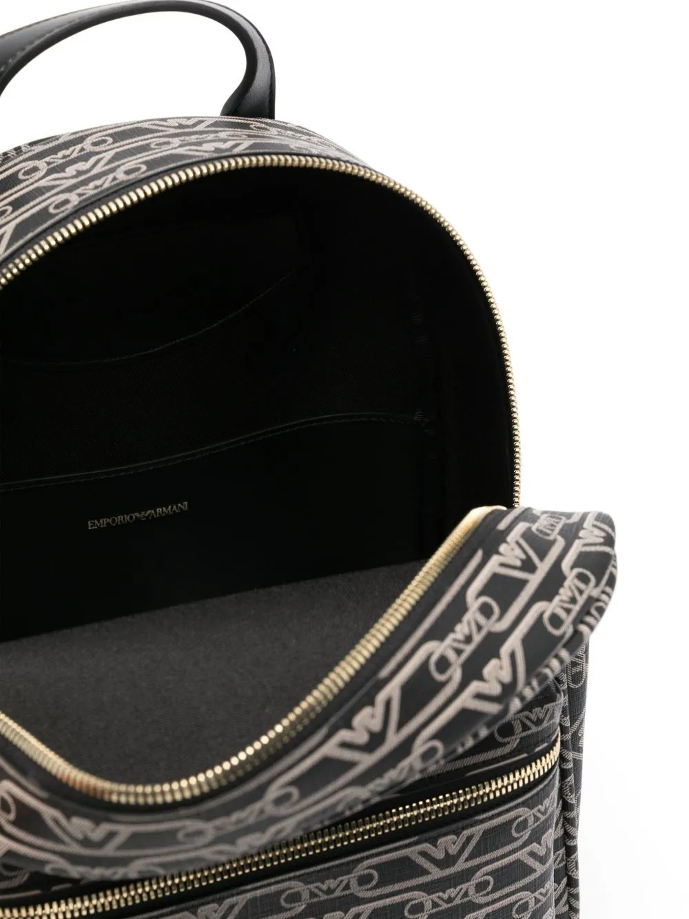 Allover logo backpack