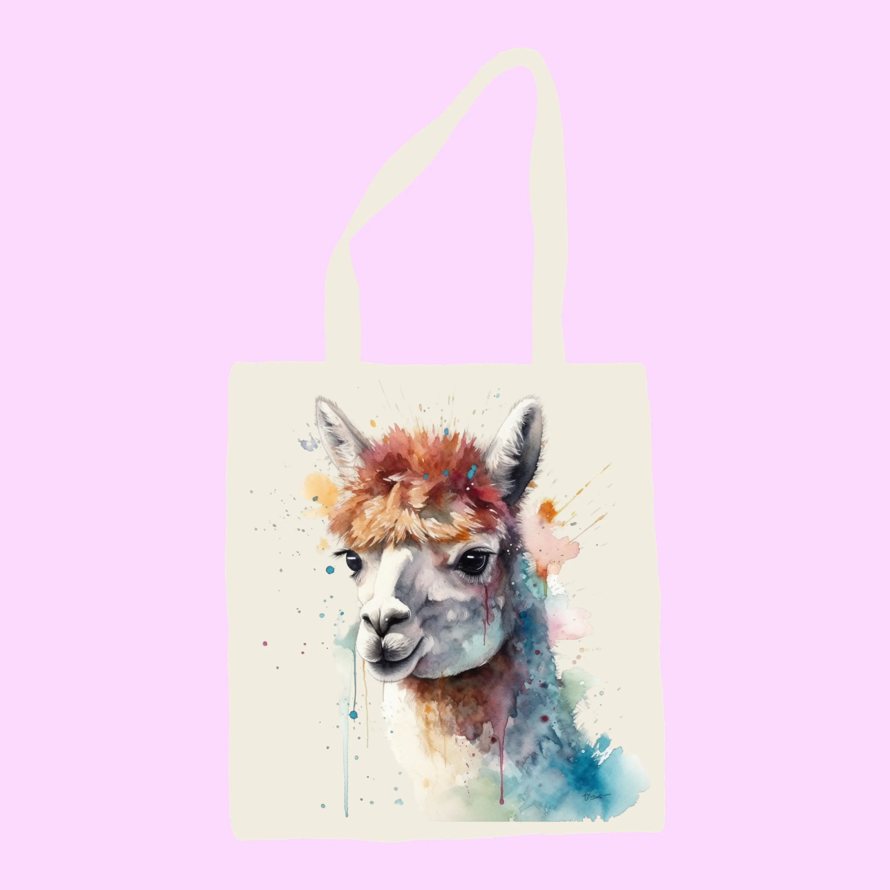 Alpaca Canvas Art Printable Digital Art (36x36) ALP003