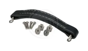 Amp handle - Ampeg style handle- large navy blue leather