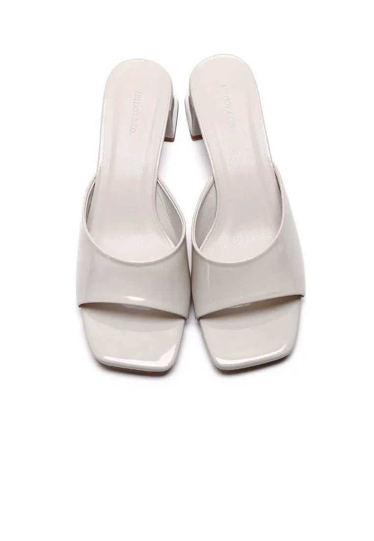 Aria Heels In Patent (Almond)
