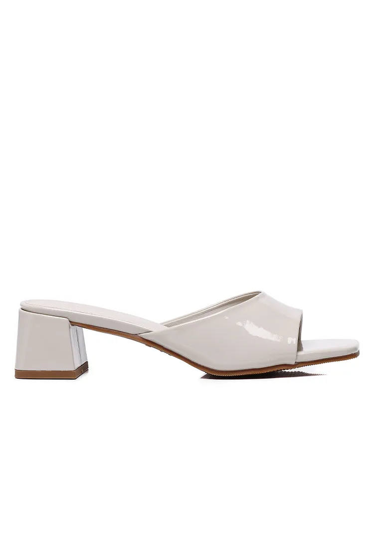 Aria Heels In Patent (Almond)