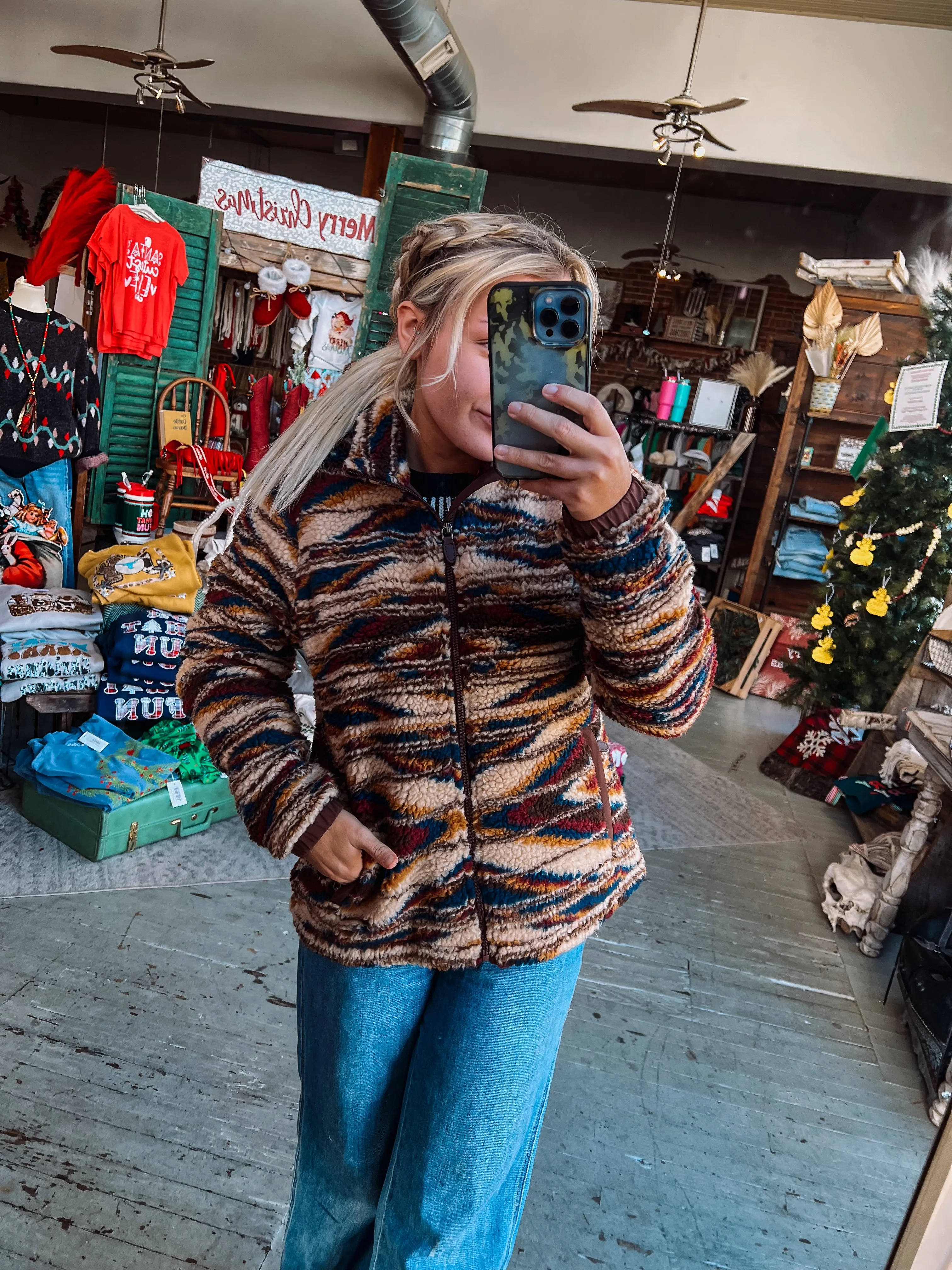 Ariat Womens Chimayo Fleece Jacket