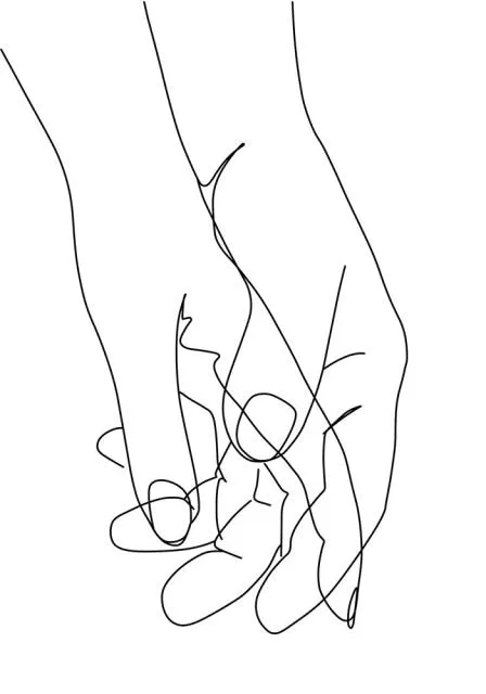 Art Figure Line Drawing Wall Art