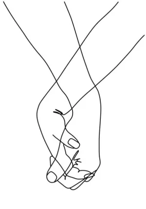 Art Figure Line Drawing Wall Art
