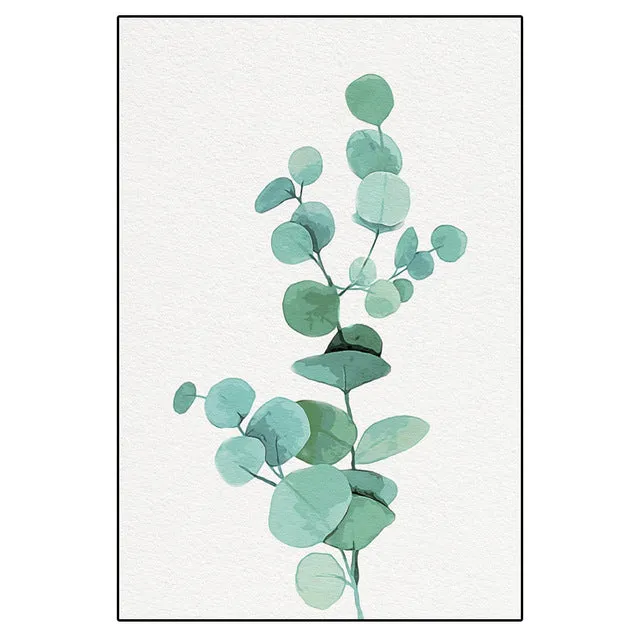 Australian Eucalyptus Watercolour Wall Art