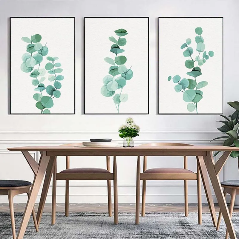 Australian Eucalyptus Watercolour Wall Art