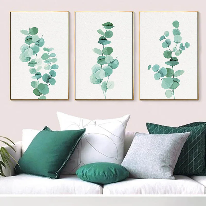 Australian Eucalyptus Watercolour Wall Art