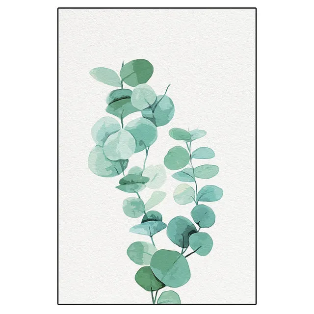 Australian Eucalyptus Watercolour Wall Art