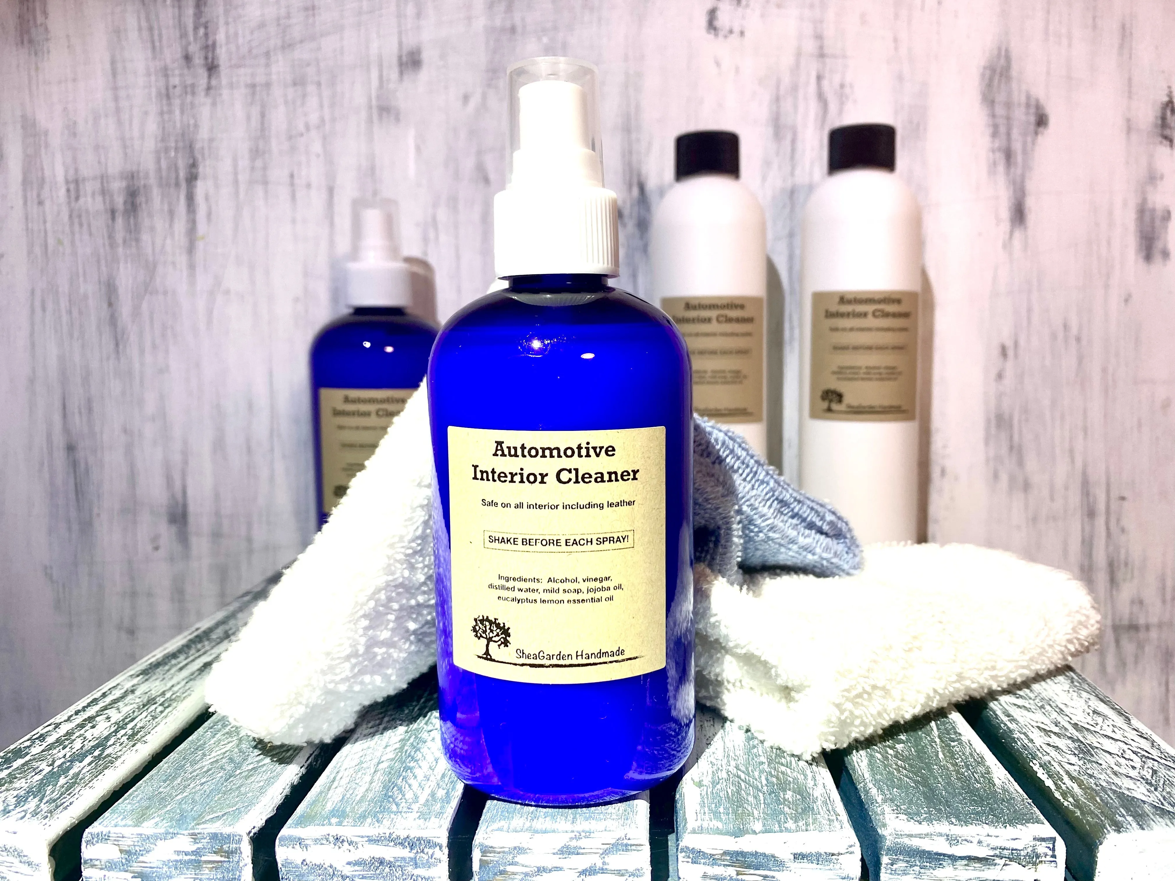 Automotive Interior Cleaner, Leather Vinyl Cleaner, Natural Cleaner