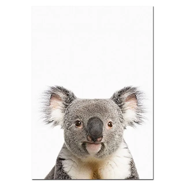 Baby Animal Poster