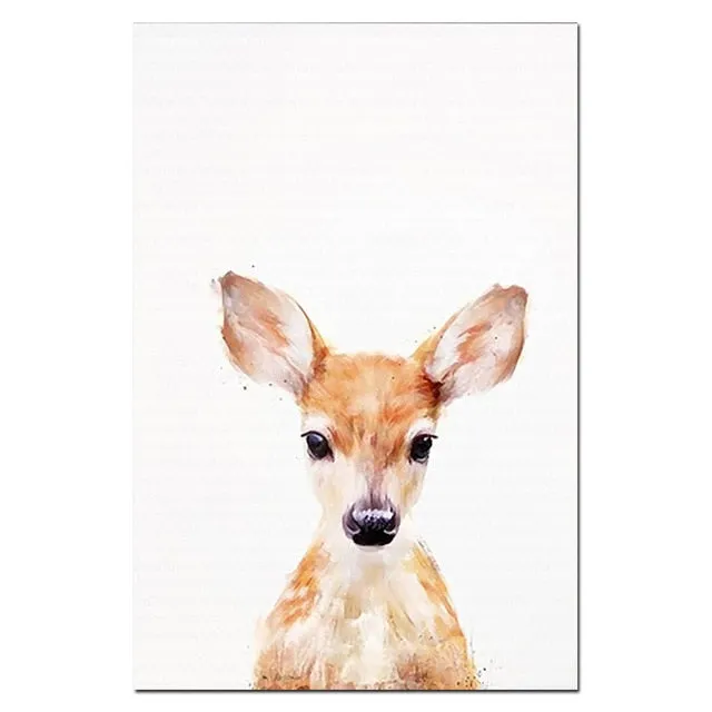 Baby Animal Poster