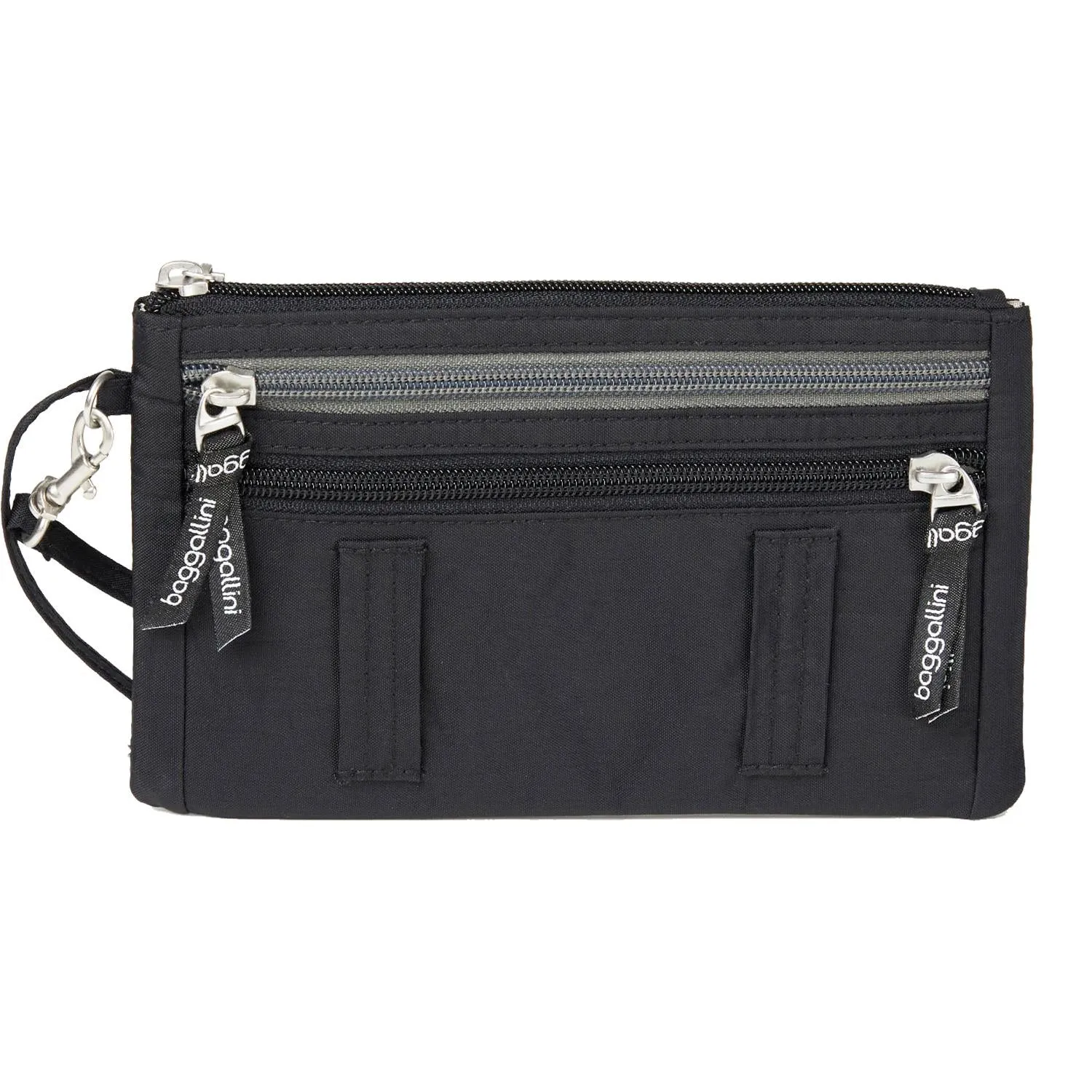 Baggallini RFID Currency Organizer Black Nylon