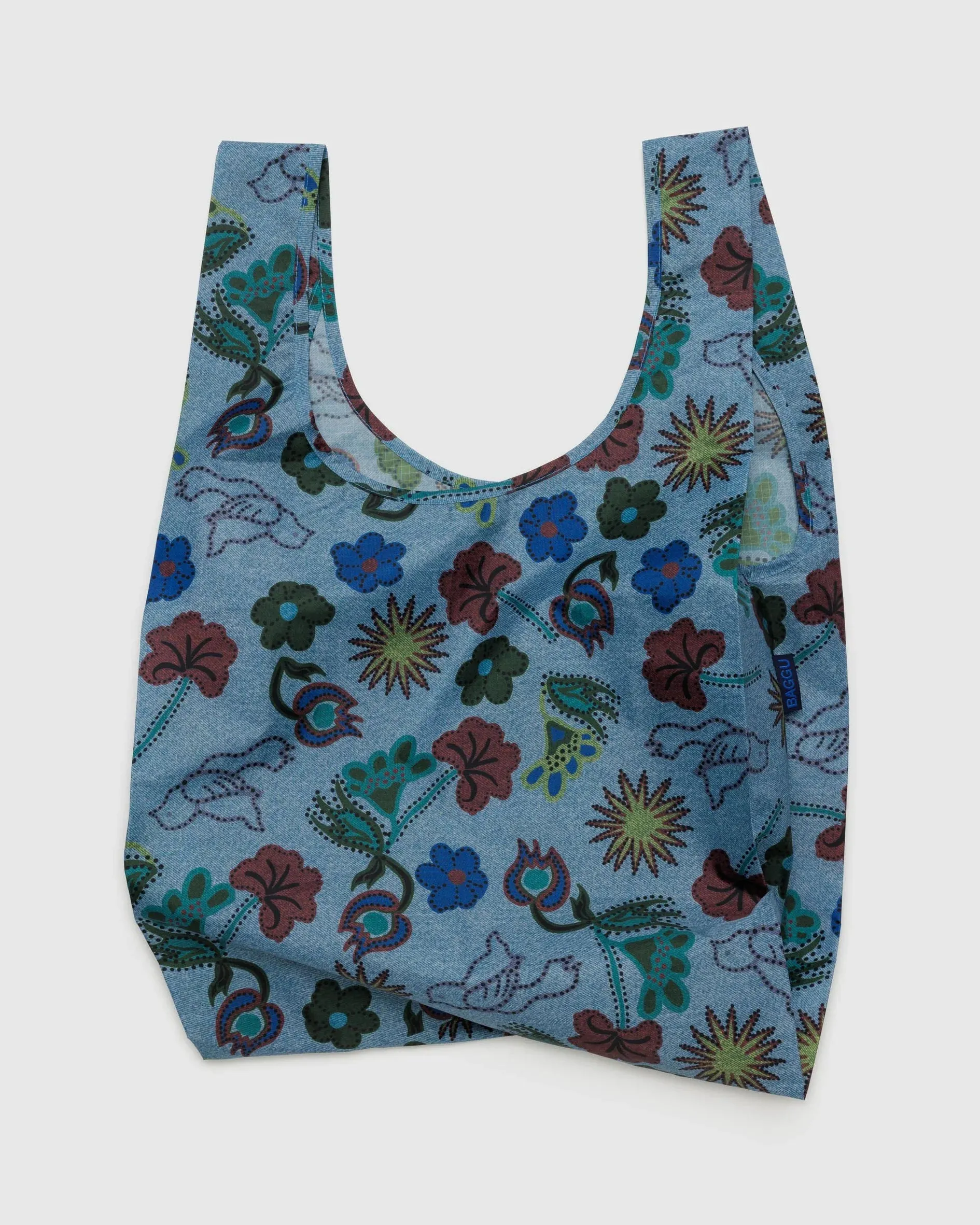 Baggu | Standard | Digital Denim Birds