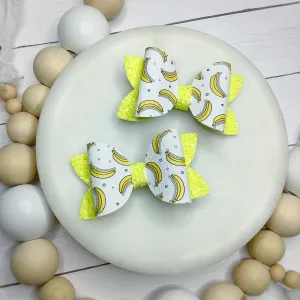 Banana-Rama Riley Pigtail Bows