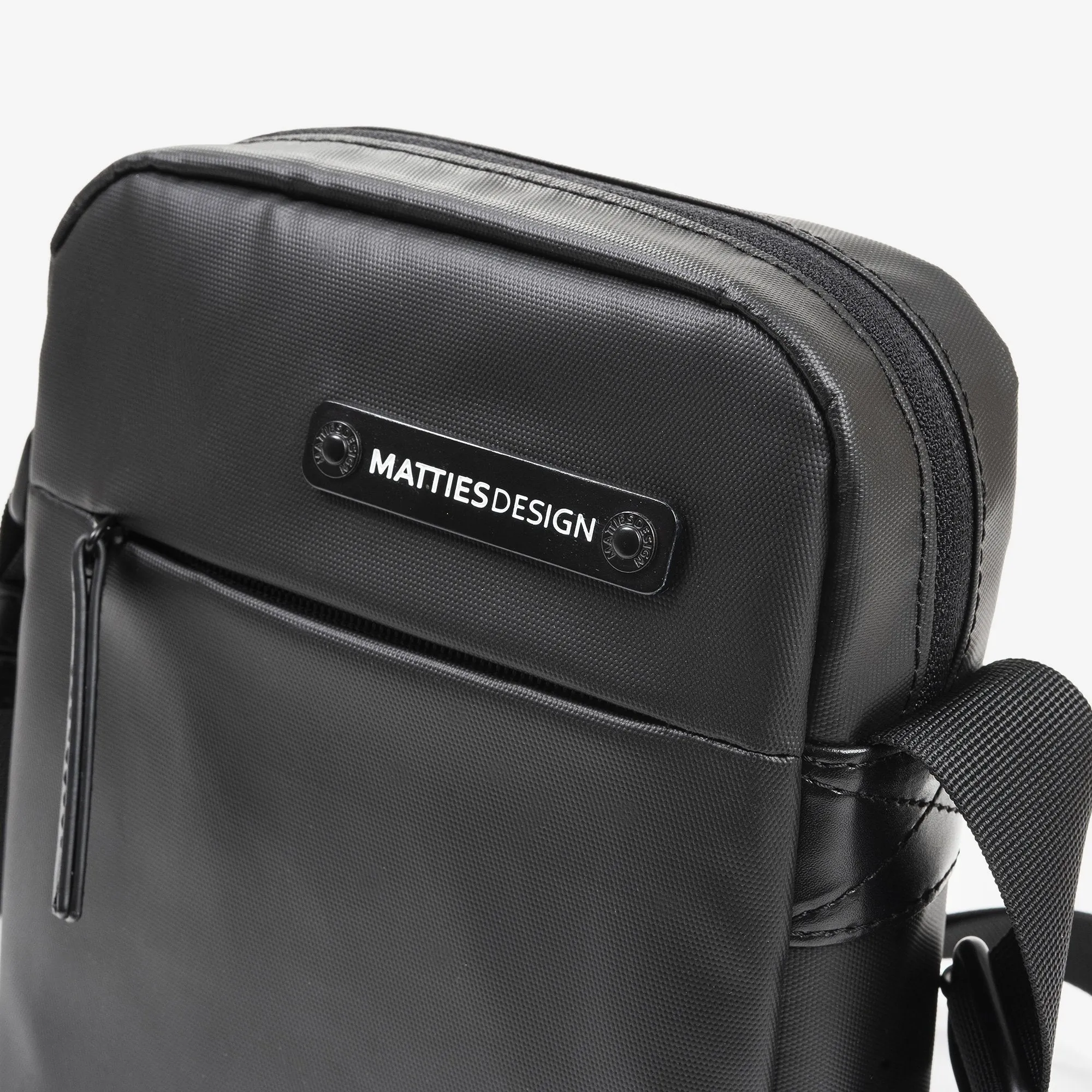 Bandolera nylon Sport, color negro