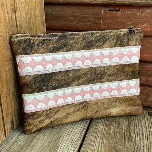 Banker's Bag - Brindle w/ Watermelon Wine