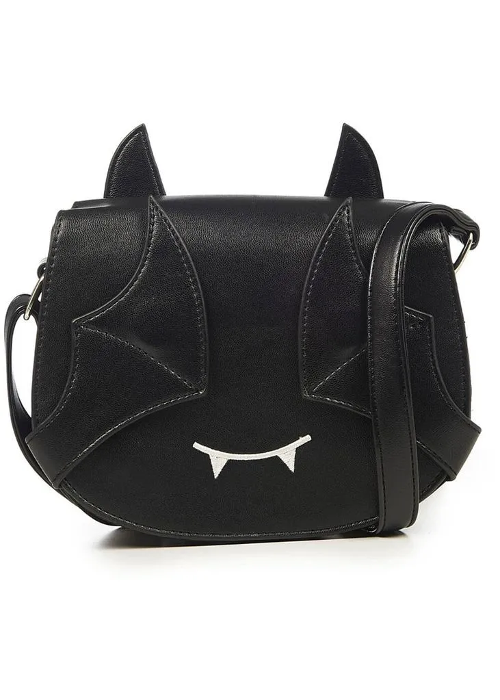 Banned Alternative Release The Bats Shoulder Bag Black
